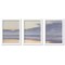 Green Impressionist Landscape by Jetty Home - 3 Piece Gallery Framed Print Art Set